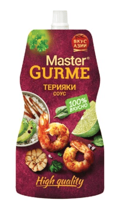 Соус Мастер Гурме Терияки 200г д/пак