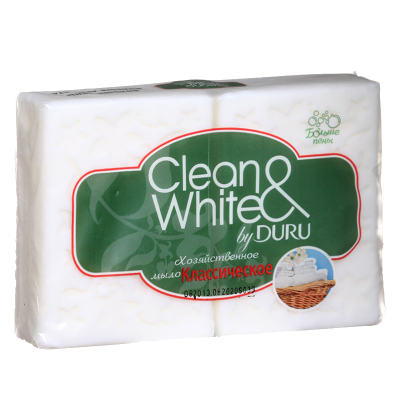 Мыло хозяйственное Дуру Clean&White Универсальное А2 120г