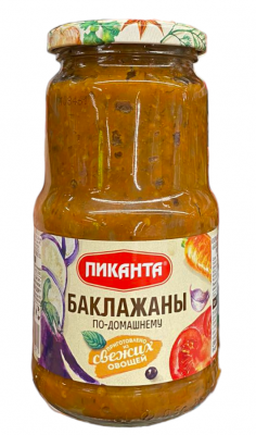 Баклажаны по-домашнему Пиканта 450г ст/б
