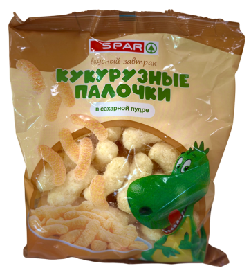 Кукурузные палочки  SPAR в сахарной пудре  70г
