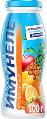 Напиток кисломолочный Имунеле Нео Мультифрукт 1,2% 100г БЗМЖ