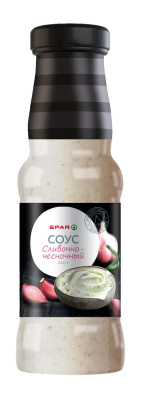 Соус SPAR Сливочно-чесночный 240г