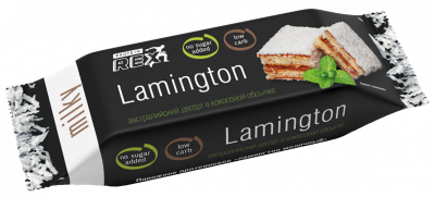 Батончик протеиновый Ламингтон молочный 50г