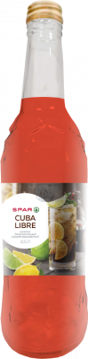 Напиток б/а среднегаз SPAR Cuba Libre 0,5л ст/б