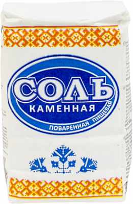 Соль пищевая каменная Беларусь 1кг