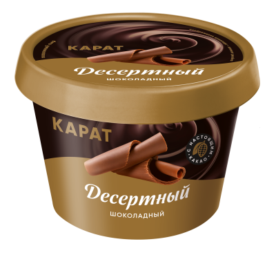 Сыр плавленый Карат Шоколадный 30% стакан 230г БЗМЖ