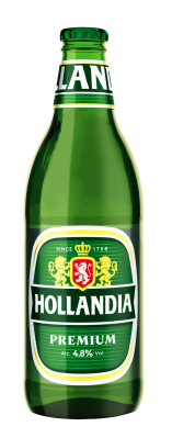 Пиво светлое Голландия 0,45л 4,8% ст/б