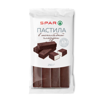 Пастила SPAR в Шоколадной глазури 290г