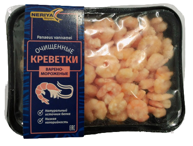 Креветки очищенные Нерия 100/200 200г