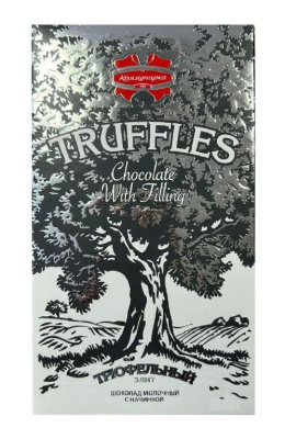 Шоколад Трюфельный элит молочный 180г