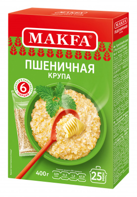 Крупа пшеничная Макфа Полтавская вар пакеты 5*80г