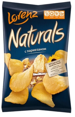 Чипсы Натуралс с Пармезаном 100г