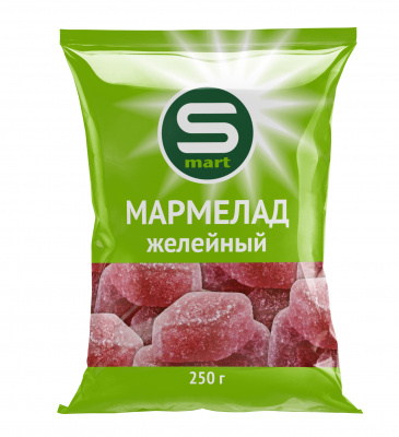 Мармелад Smart Клубника 250г