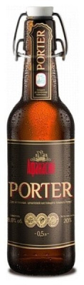 Пиво темное Афанасий Портер 0,5л 8% ст/б