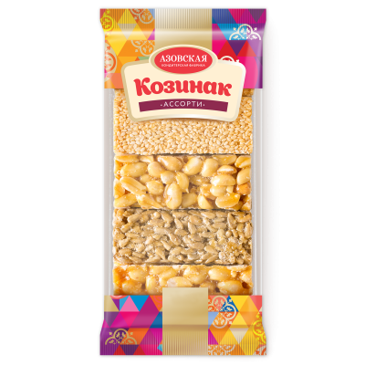 Козинак ассорти Азовская КФ 280г