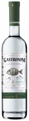 Водка Гастроном особая купаж №4 к рыбным блюдам 0,5л 37,5%