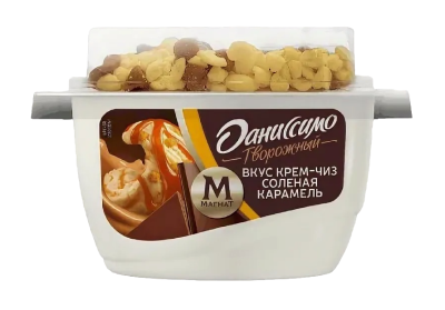 Продукт твор Даниссимо Магнат Крем-Чиз/Карам 5,7% 138г БЗМЖ