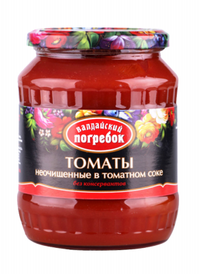 Томаты неочищенные в т/с Валдайский погребок 720мл