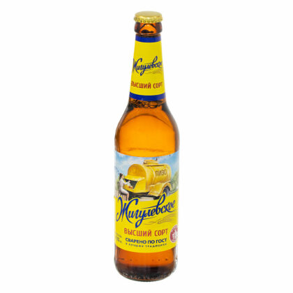 Пиво светлое Жигулевское Высший сорт 0,45л 4% ст/б