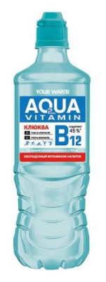 Напиток Your Water Аква Витамин Клюква 0,75л