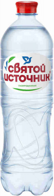 Вода питьевая Святой источник газ 1л