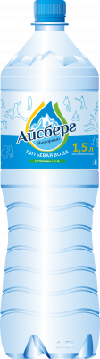 Вода питьевая Айсберг негаз 1,5л
