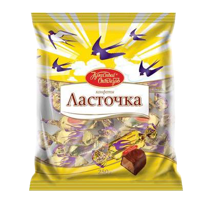 Конфеты шоколадные Красный Октябрь Ласточка  250г
