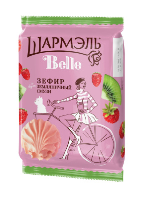Зефир Шармэль Земляничный смузи Бэль 150г