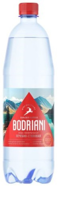 Вода минеральная лечебно-столовая газ. BODRIANI 0,5л ст/б
