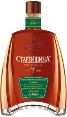 Коньяк Старейшина Российский КВ 7 лет 0,5л 40%