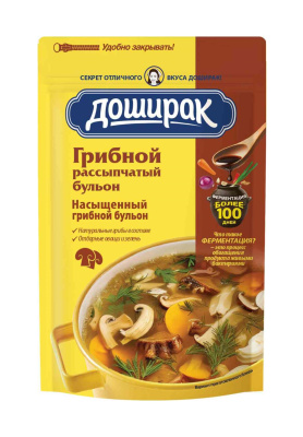 Бульон Доширак рассыпчатый Грибной 90г