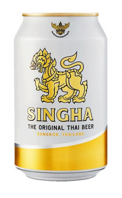 Пиво светлое Синга Премиум Лагер 0,33л 5% ж/б