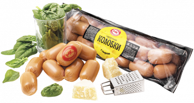 Сардельки Колобки с сыром МК Балтика 415г