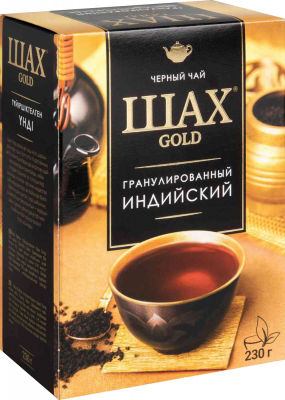 Чай Шах Голд черный байховый 100пак