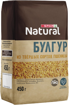 Крупа Булгур SPAR Natural 450г