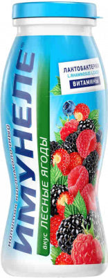 Напиток кисломолочный Имунеле Нео Лесная ягода 1,2% 100г БЗМЖ
