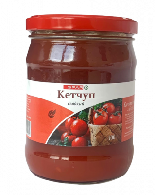 Кетчуп SPAR Сладкий 500г