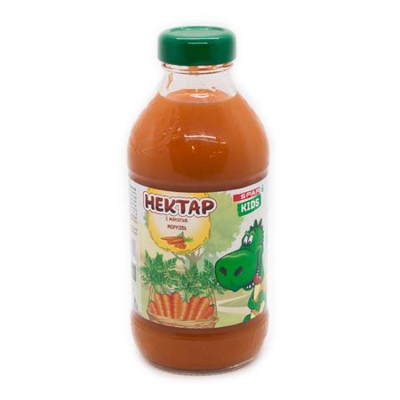 Нектар SPAR Kids Тыква-Манго с мякотью 0,33л ст/б