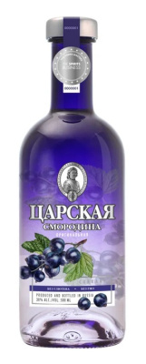 Водка Царская Черная Смородина особая 0,5 40%