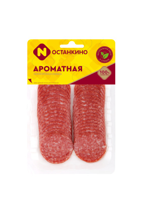 Колбаса с/к Ароматная  Останкино нарезка 100г