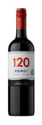 Вино б/а Санта Рита 120 Зеро Каберне Совиньон кр п/сл 0,75л