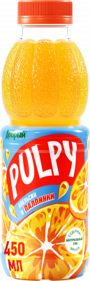 Напиток Добрый Палпи Апельсин 0,45л