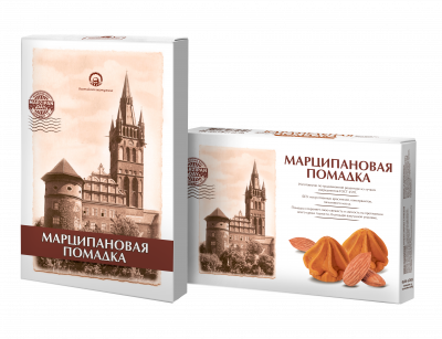 Конфеты Марципановая помадка сливочная 150г