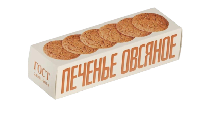 Печенье Полет овсяное 250г