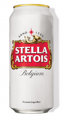Пиво светлое Стелла Артуа 0,45л 5% ж/б
