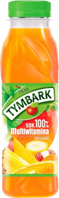 Сок Тымбарк Мультифруктовый с добавлением Морковного сока 0,3л пл/б