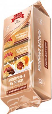 Булочки молочные Русский Бисквит шоколад 350г