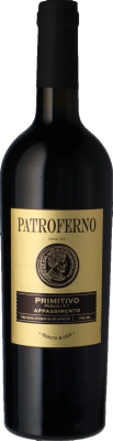 Вино  Патроферно Примитиво Пулия Аппассименто кр п/сух 0,75л 15%