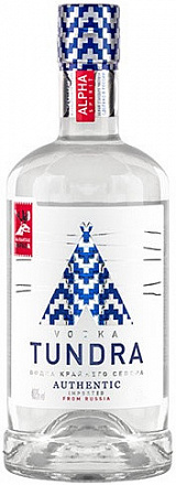 Водка Тундра Аутентик 0,5л 40%