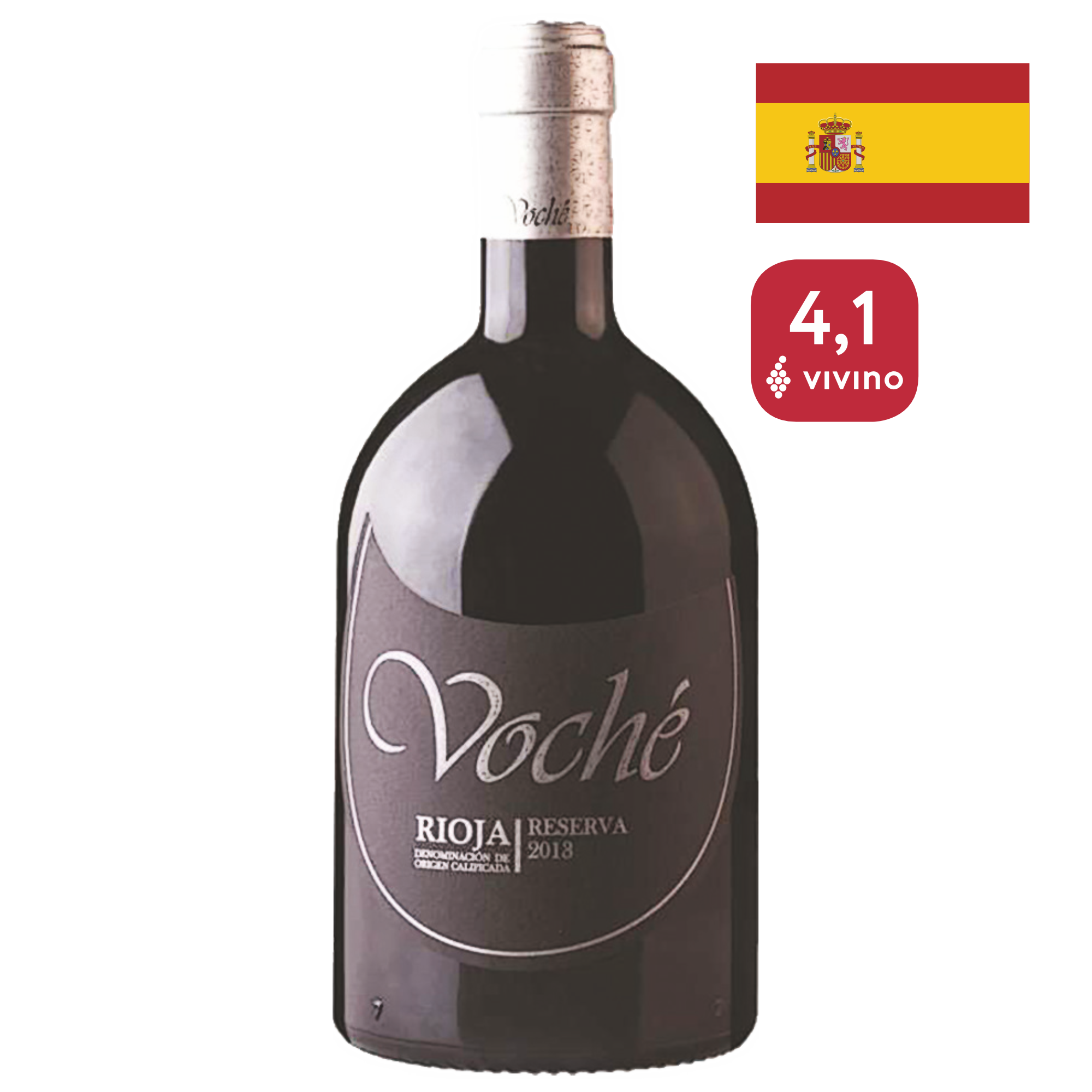 Вино Воче Риоха Резерва кр сух 0,75л 13,5%
